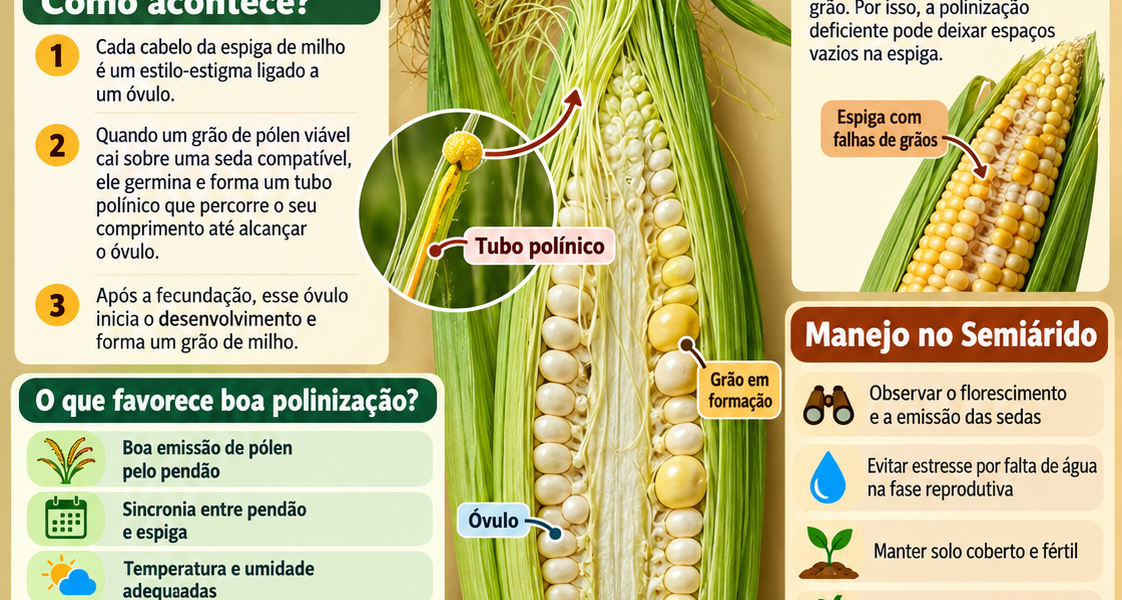 Polinização do Milho