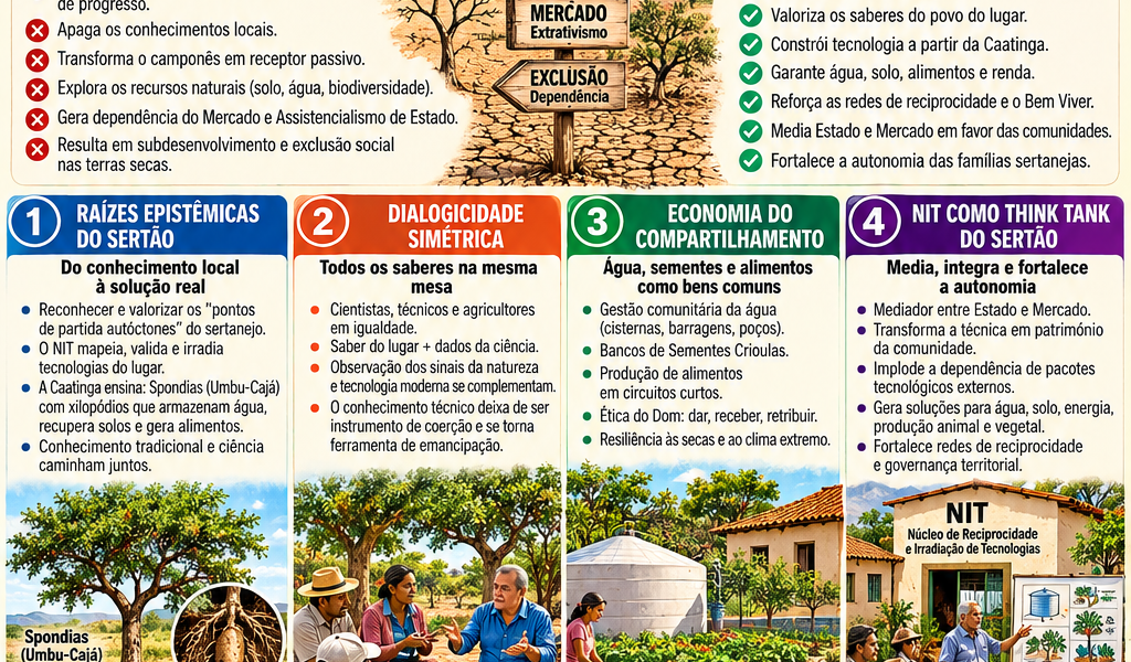 Reciprocidalismo – Do Saber do Lugar ao Bem Viver no Sertão