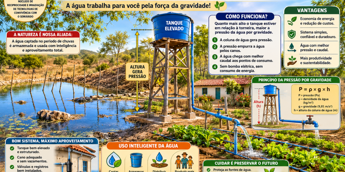 Recursos Hídricos – Irrigando sem Consumo de Energia