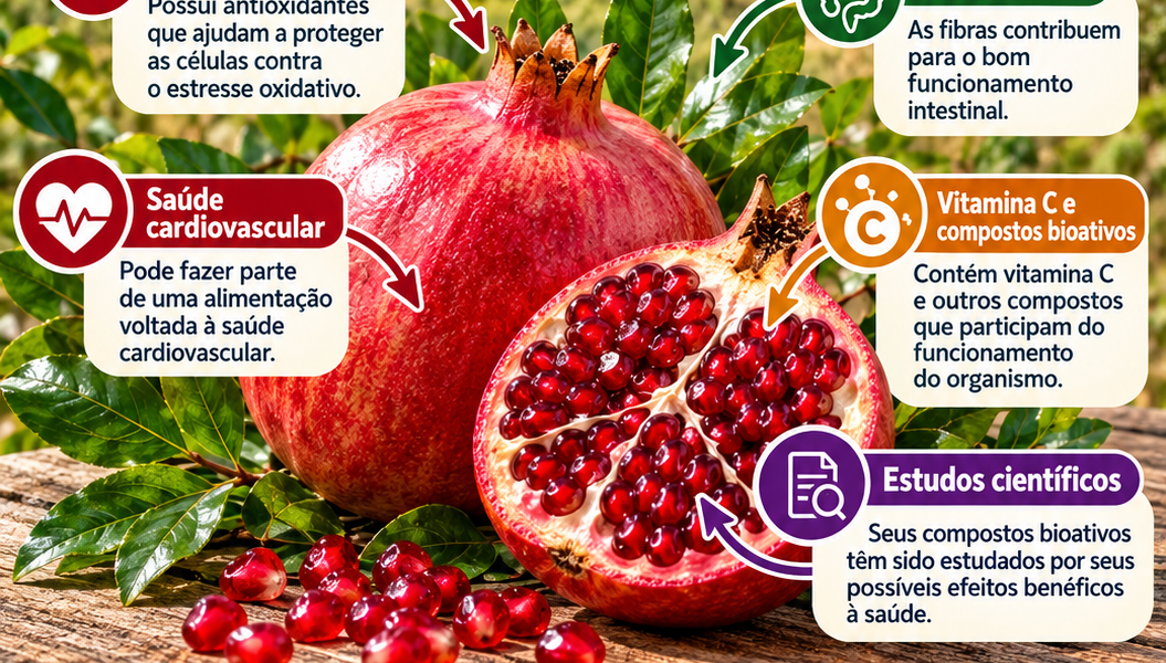 Romã – Nutrição e saúde no Sertão