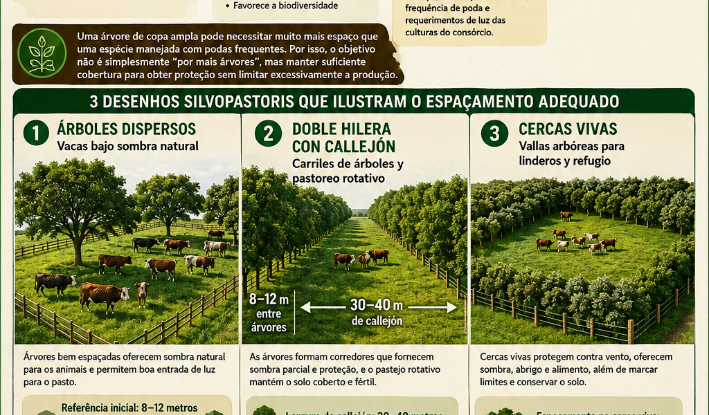 Sistema Agroflorestais  – Escapamento entre Árvores