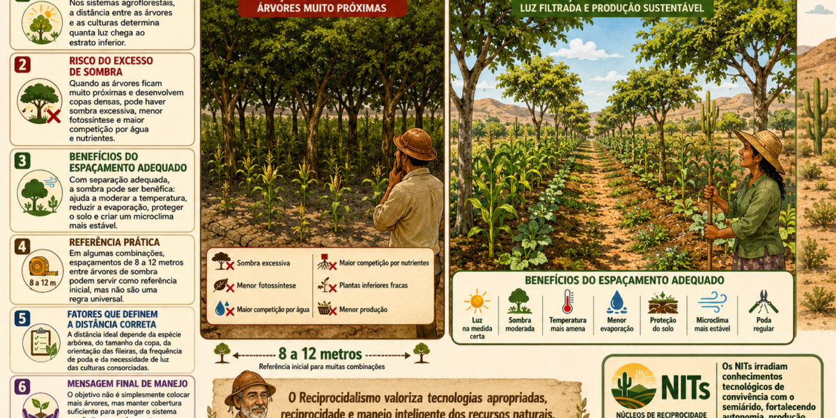 Sistema Agroflorestais – Escapamento entre Árvores
