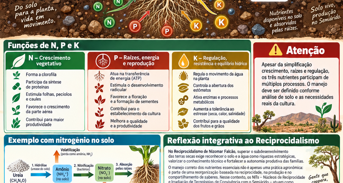 Solos – Nutrientes Essenciais