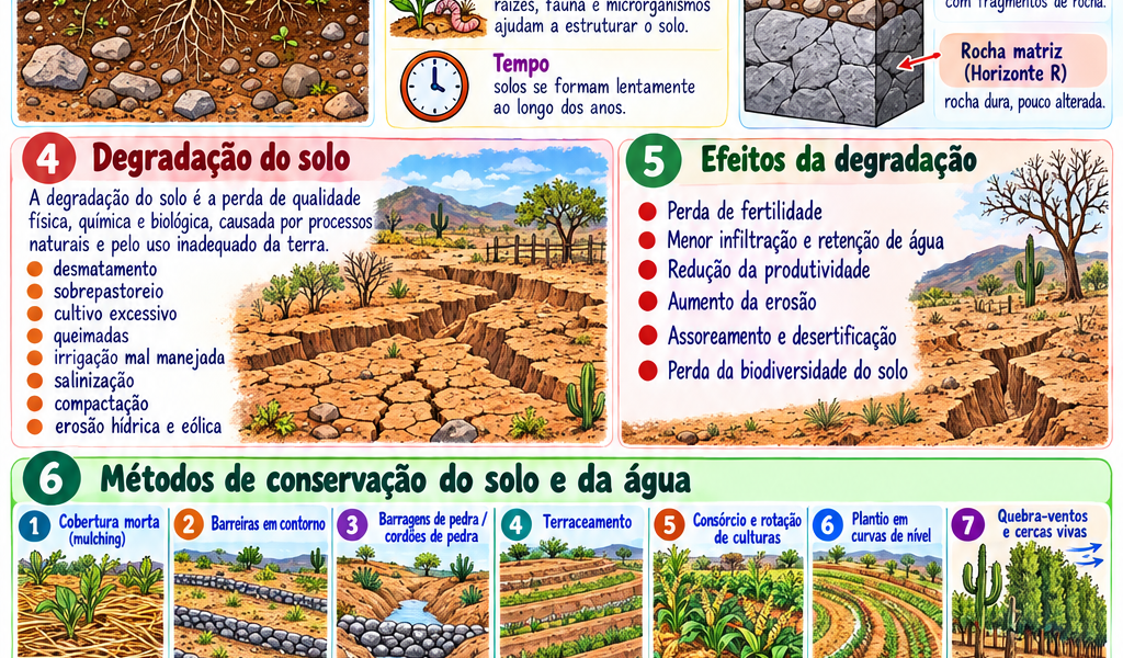 Solos – Perfil e Degradação