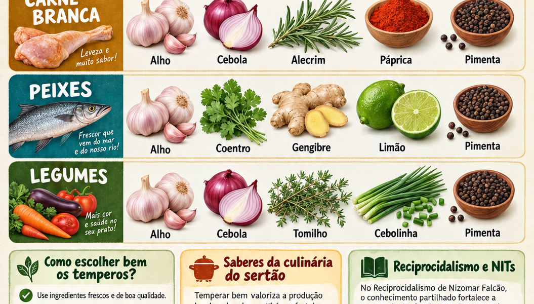 Temperos – Necessidade por Tipo de Carne